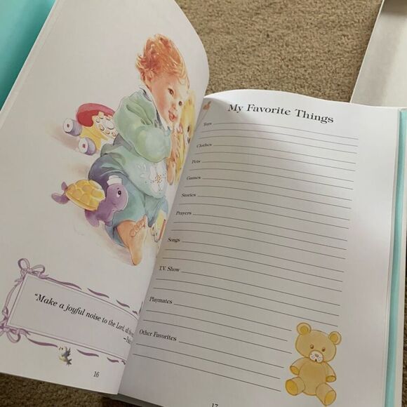My Baby Book A Catholic Baby’s Record Book The Regina Press *New* - Picture 4 of 9